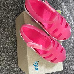 Igor jellie sandals brand new in box size 12 paid £22 selling for £10