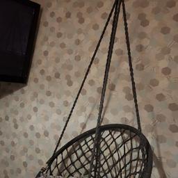adult size swinging chair ..grey