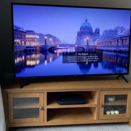 Collection Alrewas

Could deliver if local

Very good quality 

Measurements 150 x 40 x 50cm

(It’s a 60” TV pictured)