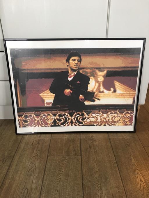 Buy & Sell Hertfordshire Dacorum - Photos for Scarface poster with frame