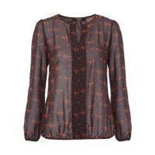 Buy & Sell Hertfordshire Watford - Photos for GEORGE MODA SHEER L/S BLOUSE SIZE 14