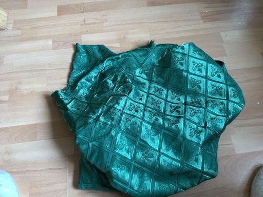 Buy & Sell Shropshire Telford and Wrekin - Photos for Emerald green fabric (shiny)