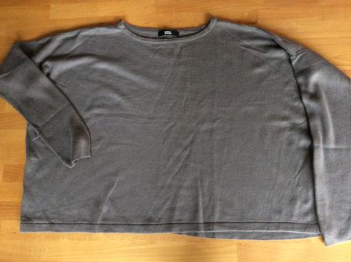 Buy & Sell North West London Camden - Photos for M&S grey knitted top jumper size 10