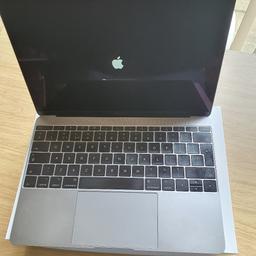 Hi. For sale a used but in very good condition and fully working order no scratches no dents apple macbook retina 12" 2017 model .
Comes with its original charger and box.
Also will include a leather case for it.
Cash or bank transfer on collection, no PayPal no delivery.
Open to sensible offers.
Thanks for viewing