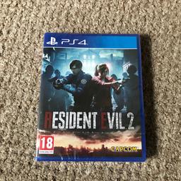 Brand new factory sealed Resident Evil 2 PS4 game for sale. Sent via Royal Mail