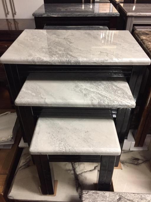 Buy & Sell West Yorkshire Bradford - Photos for White Nest tables (marble effect)