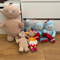Mixture of In The Night Garden Toys including Makka Pakka Daisy Doo and Soothe to Sleep Iggle Piggle and Peek a Boo Iggle Piggle