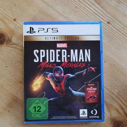 Hallo, verkaufe hier das PS5 Spiel Spiderman "Miles Morales". Der Code für das Spiel Spiderman Remastered wurde eingelöst. Hier geht es nur um das Spiderman Miles Morales Spiel (sind aber bestimmt 10 bis 12 Stunden Spielzeit).

Gerne auch Tausch möglich, einfach anbieten.

Danke und Grüße Alex Heinrich