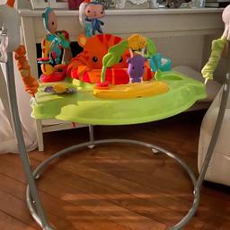 Hi, I am selling my baby’s jumparoo as I only used it for a month. only selling as I have bought a baby Walker and need space now.

*It is literally like brand new, no scratches or defects

*From smoke and pet free clean home

*can be used from 4+ months

*has 3 height adjustments for Bought for £80

=Collection from chingford please E4

Check out my other items:
I will be uploading a lot of baby stuff, including clothes bundles, Moses basket, toys, Chicco next 2 me etc

Thanks 😊