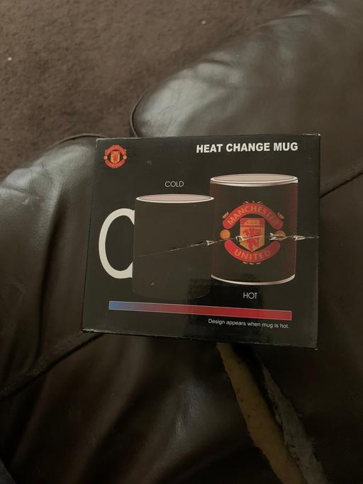 Buy & Sell Essex Southend-on-Sea - Photos for Man United heat change mug