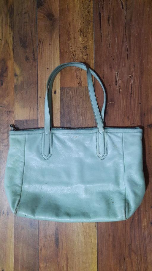 Buy & Sell West Midlands Birmingham - Photos for Fossil light green leather tote shoulder bag