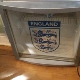 England team mini fridge freezer perfect working order selling due to moving house