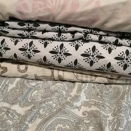 3 duvet cover with pillow and 3 bed  older £10
