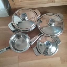 fry pan with lid,steamer with lid,saucepan with lid,two handled  saucepan no lid