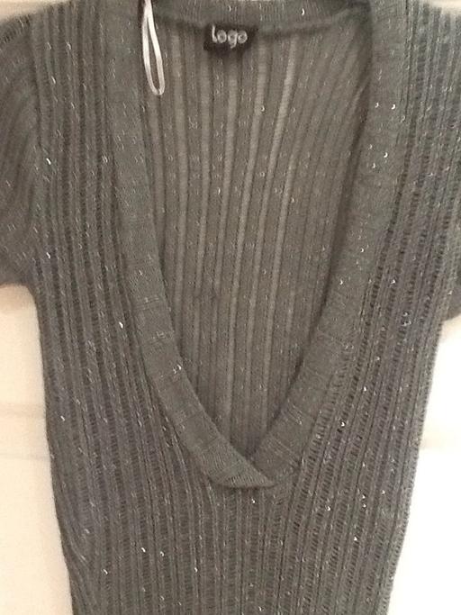 Buy & Sell West Midlands Walsall - Photos for Grey/silver sparkly jumper top