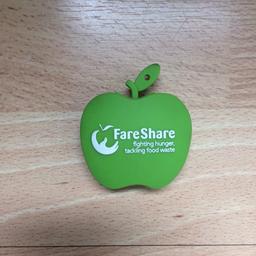 Apple shaped USB stick, for saving, backing up and transferring important, private or confidential files. Has never been used so it is like new - there is one slight mark at the tip of the leaf :)