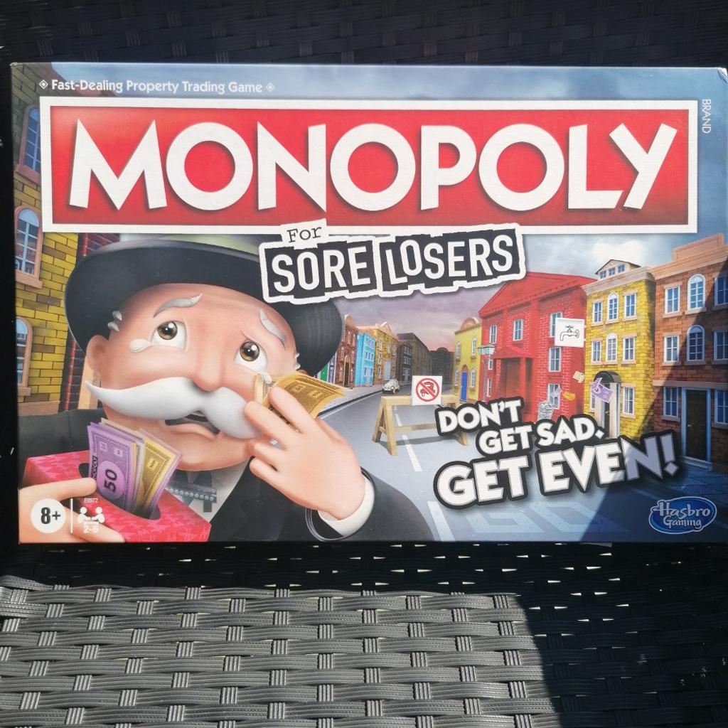 monopoly sore losers board game in SM5 Sutton für £ 8,00 zum Verkauf
