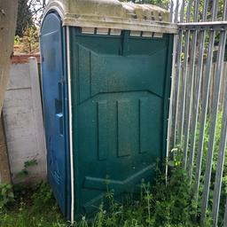 Mobile builders toilet 
Very good conditions 
Clean 
£125