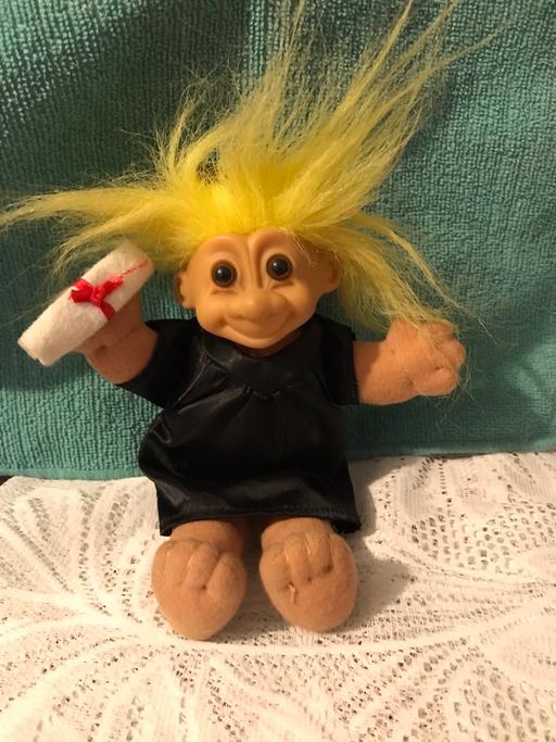 Buy & Sell Gloucestershire South Gloucestershire - Photos for Vintage Russ Troll graduation Doll plush toy