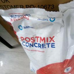 got a full bag (20) kg and a half bag of post concrete collection only