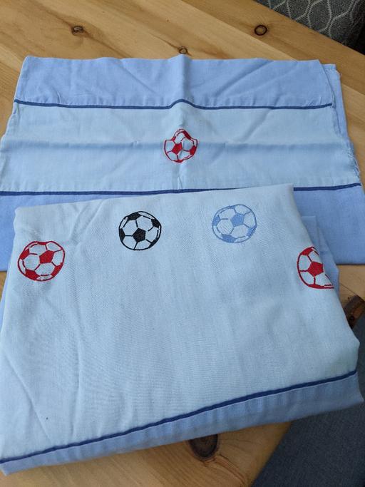 Buy & Sell Leicestershire Charnwood - Photos for SINGLE FOOTBALL DUVET COVER & PILLOW CASE