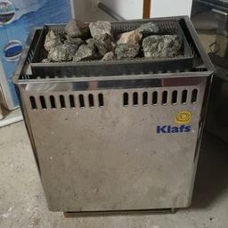 Klafs Saunaofen 4,5 kW ohne Steuerung
sehr guter Zustand 