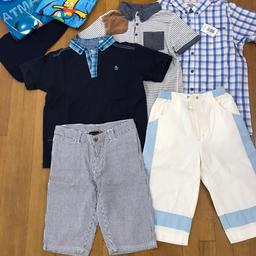 Boys 9-10 years old height 140 cm
Includes Ben Sherman shorts, Penguin polo bundles as shown on photos