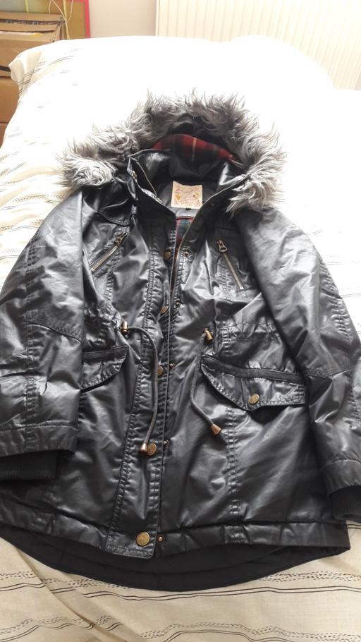 Buy & Sell Greater Manchester Wigan - Photos for Mantaray Navy coat size 8