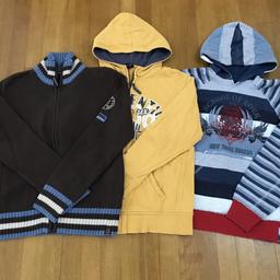Boys 11-12 years old bundles includes Next hoodies and cardigan