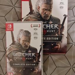 like new, Witcher 3 for Nintendo switch, Complete Edition.  Hardly used.

collection or postage.