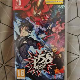 Persona Strikers for nintendo switch like new.

collection or postage