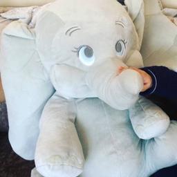 Large dumbo the elephant. Never used like new.
Original price £40. Open to offers.
