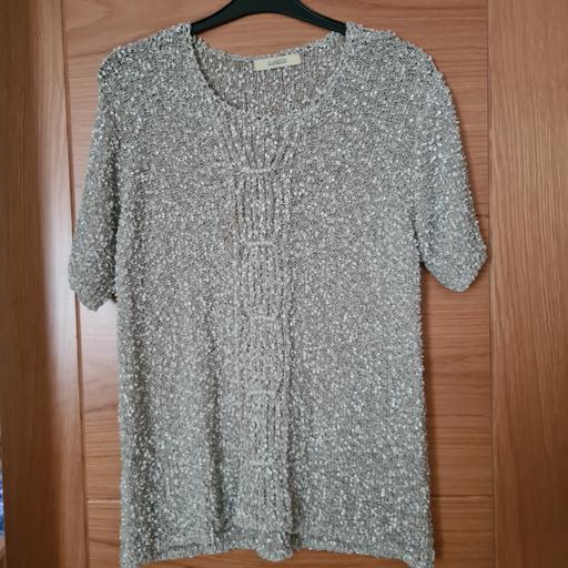 Buy & Sell Staffordshire Cannock Chase - Photos for Ladies Short Sleeve Beige Jumper - Size 16