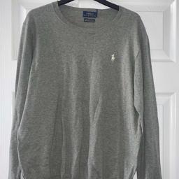 Polo Ralph Lauren men’s thin jumper. Size medium. Never been worn. Perfect condition. Authentic. Great for spring and summer.
Unwanted gift as they are too small.