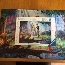 Sleeping Beauty

1000 piece jigsaw puzzle

Great condition! All pieces present! 
Pet and smoke free home!

£15 ONO