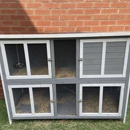 Rabbit hutch for sale immaculate condition bag oh hay with it 2 pick up only