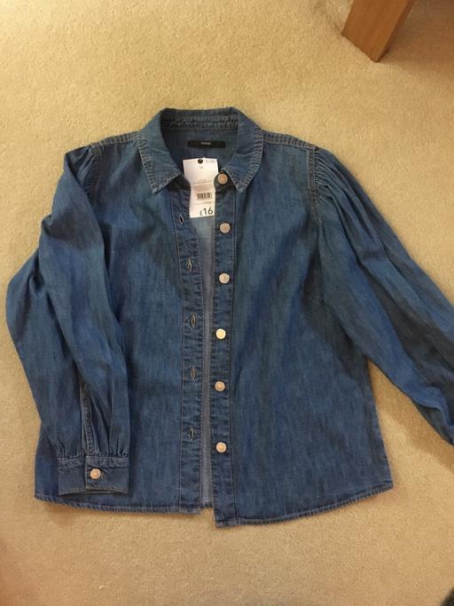 Buy & Sell West Midlands Walsall - Photos for New,Denim,Blouse. George.Size 14.