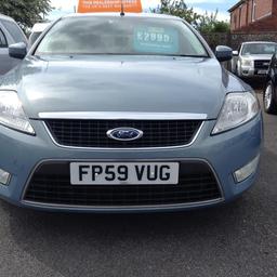 ⭐Ford Mondeo Zetec TDCi 125
⭐Drives Great 
⭐MOT 14 MAY 2022⭐ 
⭐Cruise Control
⭐Electric Windows
⭐Electric Mirrors
⭐Air Conditioning
⭐Air Bags
⭐Remote Central Locking
⭐Alarm/Immobiliser
⭐MP3 Connection
⭐Steering Wheel Audio Controls
📌 We are Based in Preston, PR42RE - Delivery Available
📌All Major Debit & Credit Cards Accepted/Bank Transfer
📌Find us on Facebook & Google Maps
📌We are a Value for Money Family Dealership!