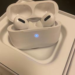 Apple AirPods Pro same like original good quality. Brand new sealed. Comes wireless charger and charging box. Can collect or post. I have cases as well.
Each £25.
2 packs £45.