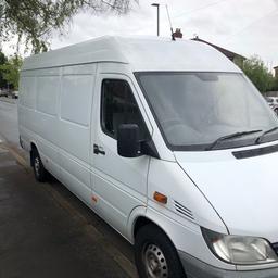 Hi here I have my LWB Mercedes Sprinter for sale 1 Joiner owner for 19 years ideal camper conversion very clean well serviced and looked after still kitted out inside for Joiner or Builder with cupboards and storage alarm immobiliser deadlocks and anti theft locks and plates on handles Blaupunkt Toronto stereo doesn’t use any oil or water MOT 2 spare wheels 248k miles drives superb 313 model reason for sale bought to convert into camper but bought a Motorhome don’t miss this one NO VAT