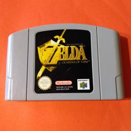 N64 game.
The Legend of Zelda - The Ocarina of Time.

tested and working.
all pins cleaned.

would consider swap for a SNES game I do not own.

COLLECTION ONLY.
I do not post out at all.