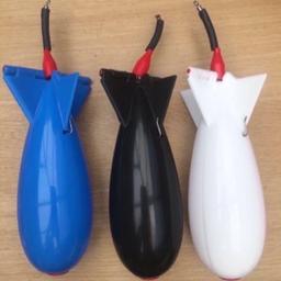 BRAND NEW SPOMB TYPE BAIT ROCKET AN ESSENTIAL BIT OF KIT FOR ANY ANGLER  £6.50 EACH NO OFFERS NO TIME WASTERS CASH OR PAYPAL ONLY NO SHPOCK WALLET OR BANK TRANSFERS THANKS PLEASE LOOK AT MY OTHER LISTINGS LAST ONE ONLY BLUE ONE LEFT 
