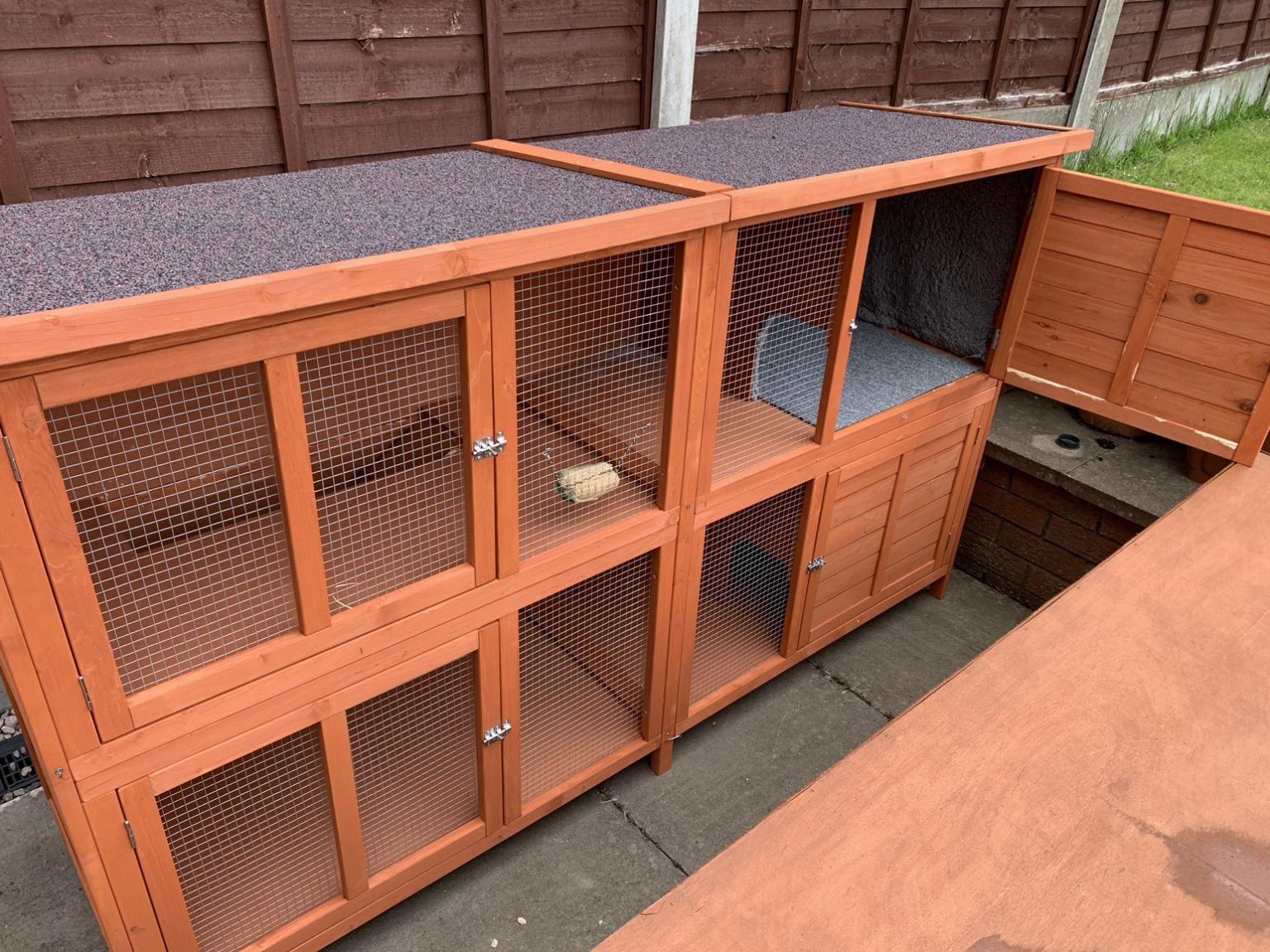 6 foot XL rabbit hutch in DY3 Dudley for £120.00 for sale Shpock