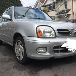 (RARE SPEC) Nissan Micra 2002
 Automatic 1.0 petrol
49,000 Mileage
Sunroof
2 Owners
2 Keys
Great Economy
Only gets driven on sunny days, once or twice a week.
MOT until October 2021

PRICE £999
