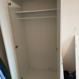Good condition IKEA Bostrak wardrobe. Disembled ready for Collection only. One shelf and one hanging rail.