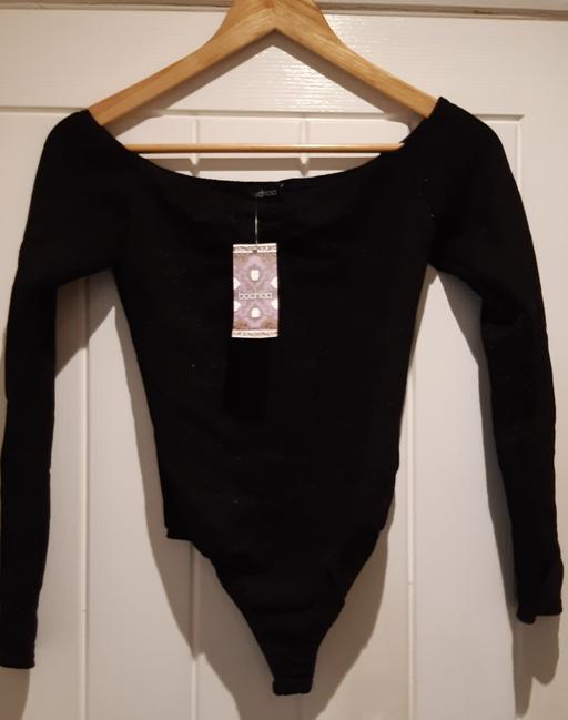 Buy & Sell Pembrokeshire - Wales Clarbeston Road - Pembrokeshire - Photos for Black Textured Bodysuit - Size 8 UK 