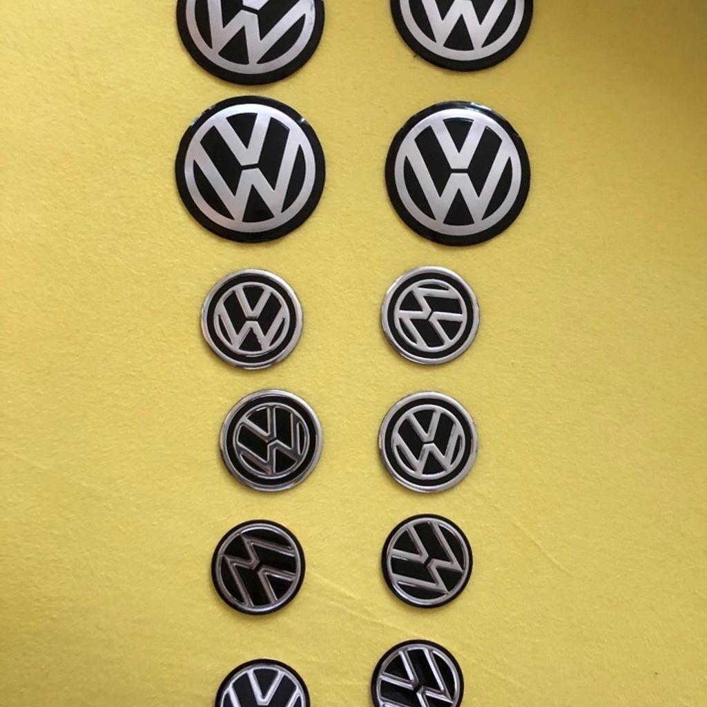 Vw Aufkleber Vw Emblem Vw Sticker Kappen in 2700 Gemeinde Wiener Neustadt  für 13,00 € zum Verkauf