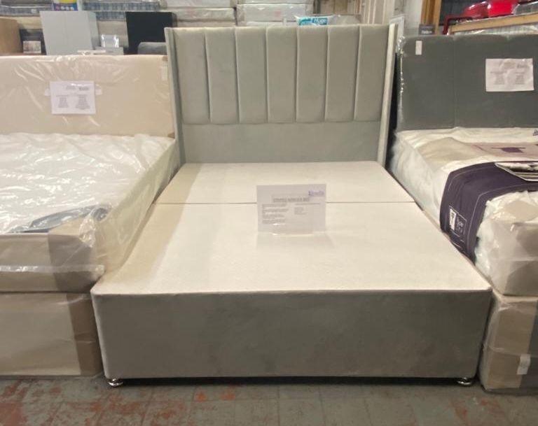 WINGED LINED FS HB WITH DIVAN BASEKING SIZE in S65 1sl Rotherham für