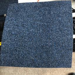 Brand New Carpet Tiles in Blue as per picture.
£1.50 each per tile 

500mm x 500mm each pack covers 4m2, I have 6 packs available.

Picture shows items and screwfix price at £40 per pack.

No offers priced to sell.
Collection only due to weight.
