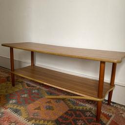 Mid century 70s style sideboard/coffee table

Is quite damaged as pictured